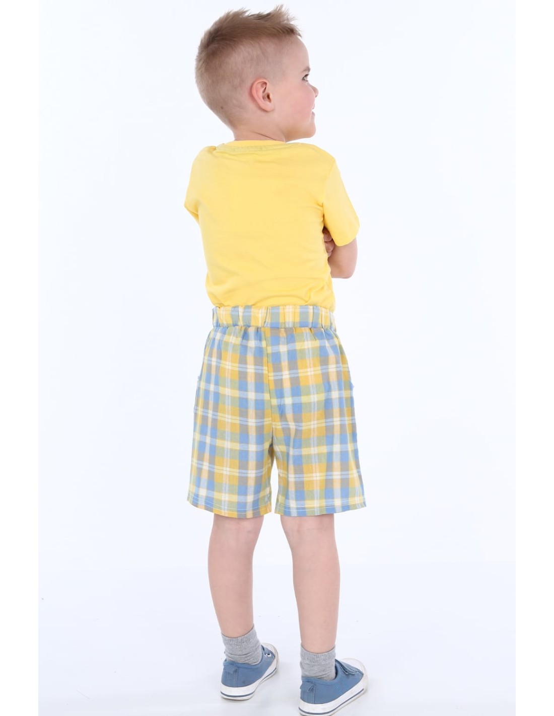 Boys\' yellow set NDZ4485 - Online store - Boutique